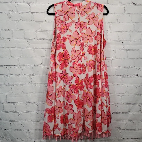 Simply Southern Sarasota Sleeveless Dress w Keyhole Size XXL - Picture 9 of 9
